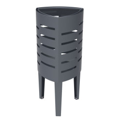 Poubelle den acier Fabregas Scuderia Eco 40 litres