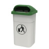 Poubelle extérieur plastique 50 litres