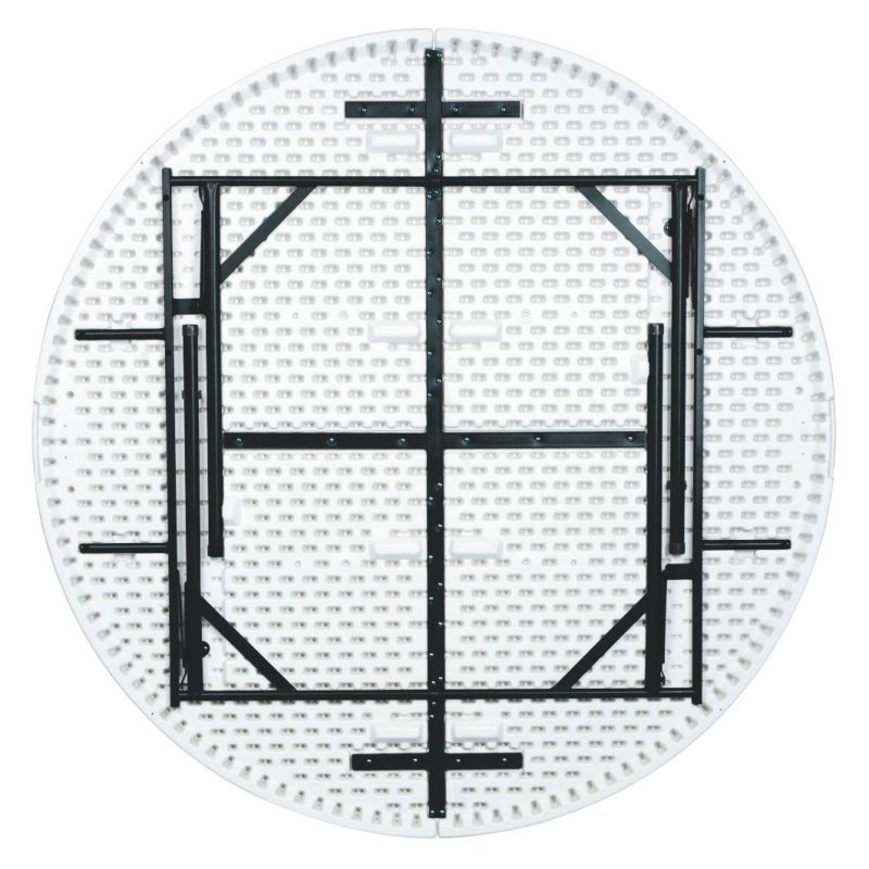 Table ronde pliante et empilable Grenade