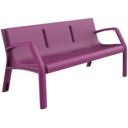 Banc en polyéthylène recyclable Alvium