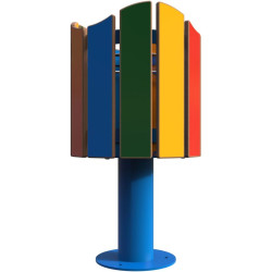 Bac à déchets rond Odeo