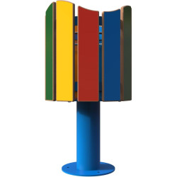 Bac à déchets rond Odeo