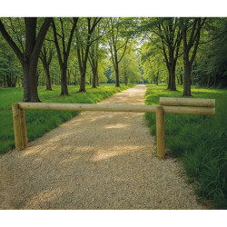 Barrière en bois fixe ou levante Turin