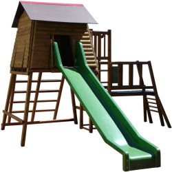 Structure de jeu La Cabane de l'ours