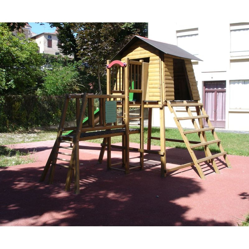 Structure de jeu La Cabane de l'ours