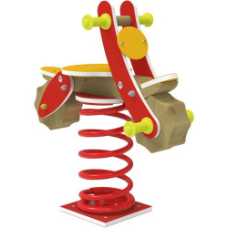 Jeu sur ressort Moto Natura Kenny Bike - Loisirs Aménagements