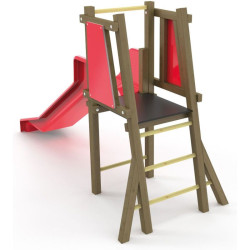 Toboggan hauteur 90 cm