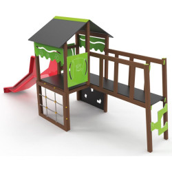 Jeu d'enfants public Gymino Alu - Loisirs Aménagements