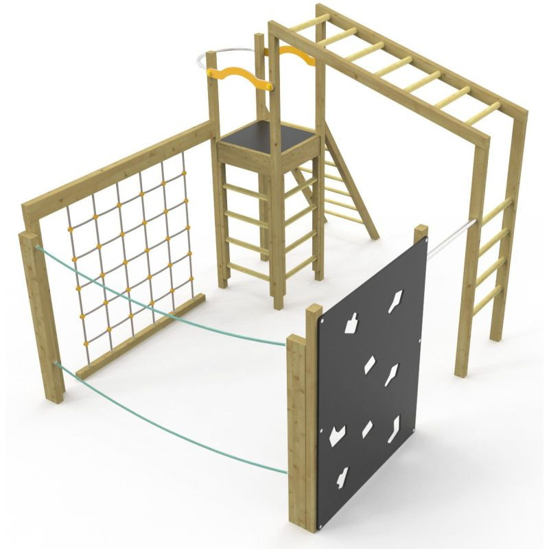 Jeu pour parc public à grimper Pago Pago Echelle Loisirs Aménagements