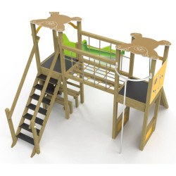 Structure de jeux Panda