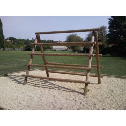 Echelle double pour parcours de santé - Loisirs Aménagements