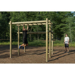 Echelles de suspension pour parcours de santé - Loisirs Aménagements