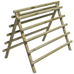 Echelle double pour parcours sportif