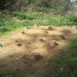 Pas de géant pour parcours de santé - Loisirs Aménagements