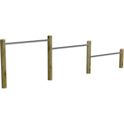 Etirement des jambes pour parcours de santé - Loisirs Aménagements