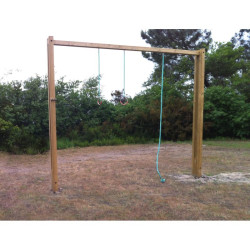 Portique 2 agrés pour parcours de santé - Loisirs Aménagements