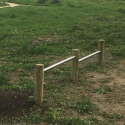Barres de traction pour parcours de santé - Loisirs Aménagements