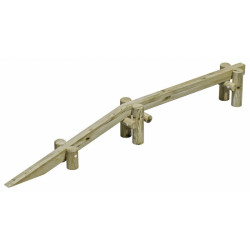 Poutre d'équilibre pour parcours sportif