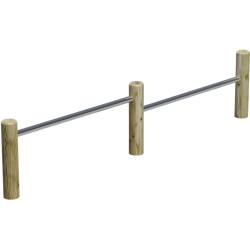 Barres de traction pour parcours sportif