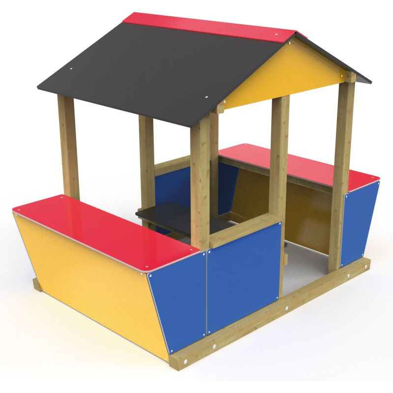 Cabane pour école maternelle Auberge - Loisirs Aménagements