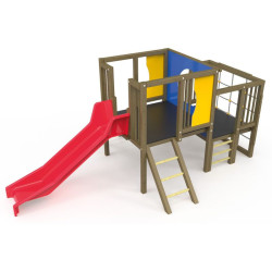 Jeu de parc de jeux Corsaire - Loisirs Aménagements