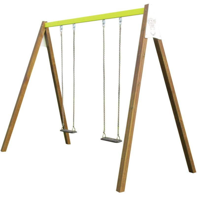 Balançoire 2 enfants - 3 à 12 ans - Loisirs Aménagements