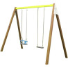 Balançoire 1 bébé et 1 enfant - 0 à 8 ans - Loisirs Aménagements