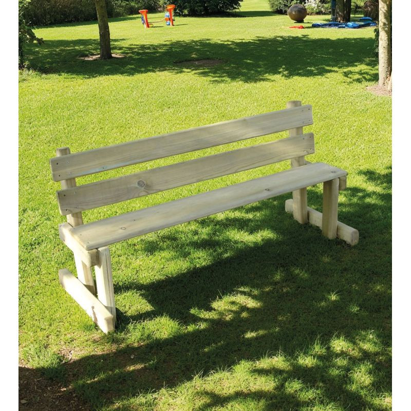 Banc cours de récréation pour enfants Mino