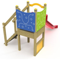 Toboggan pour enfants 2 à 6 ans - Loisirs Aménagements