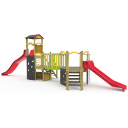 Jeu public enfants 3 à 12 ans - JM03 Aménagements