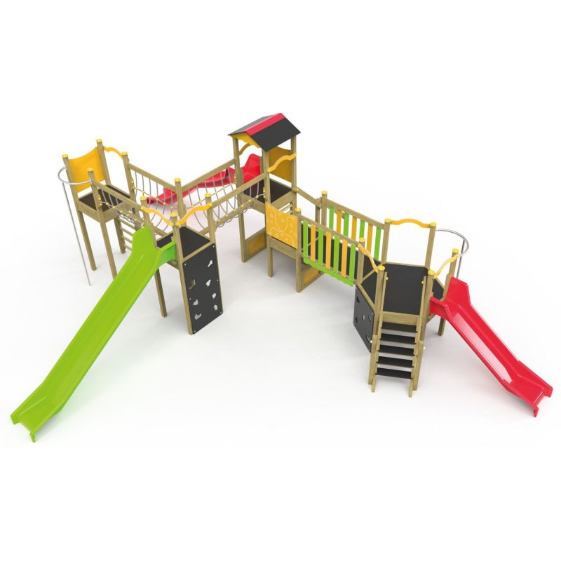 Jeu public enfants 3 à 12 ans - JM01 Aménagements