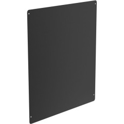 Lot de 2 habillages côtés en acier pour poubelle Alitri