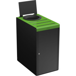 Poubelle de tri sélectif pour restauration collective - Alitri