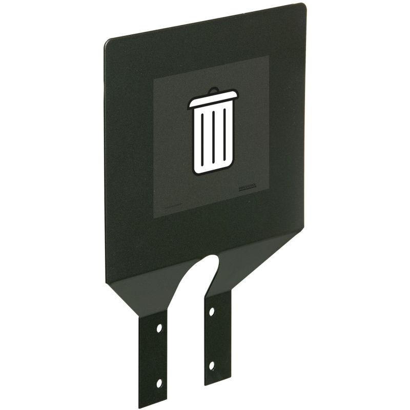 Plaque signalétique tri sélectif pour support sac Rossignol