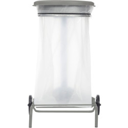 Support sac poubelle mobile à pédale - Collecroule