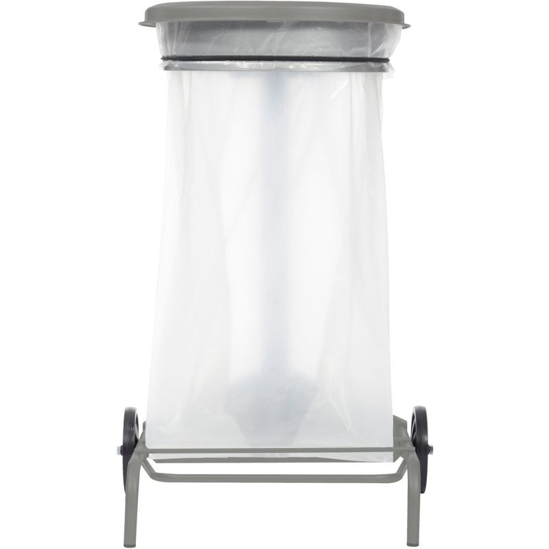 Support sac poubelle mobile à pédale - Collecroule