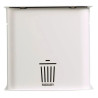 Petite poubelle de bureau 1L carré - Rossignol Cuba