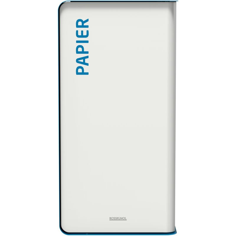 Borne de tri sélectif avec bac intérieur Rossignol Cubatri