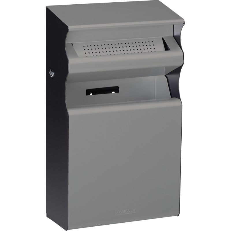 Cendrier mural 2L avec corbeille 15L - Kopa