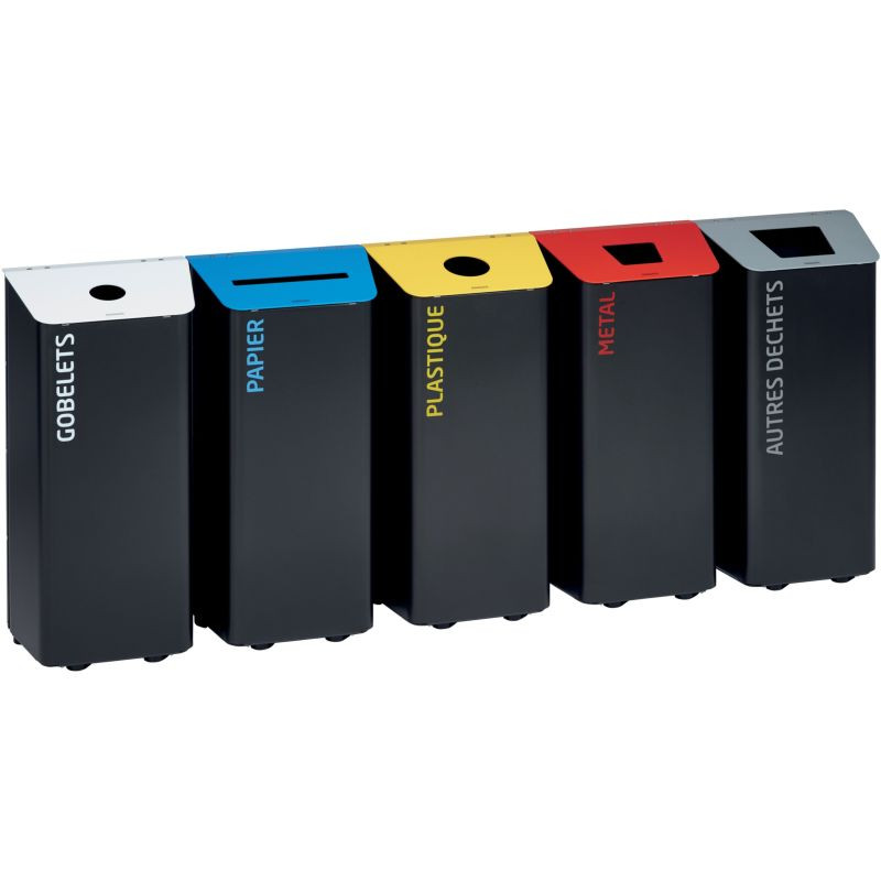 Poubelle de tri sélectif extérieure Rossignol Kolotri