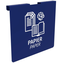 Plaque signalétique de tri pour support sac Tubag