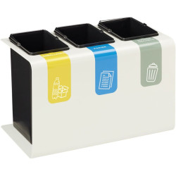Poubelle de tri sélectif de bureau - Tribu