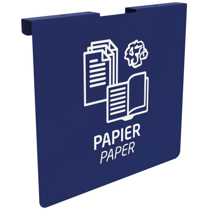 Plaque signalétique de tri pour support sac Tubag