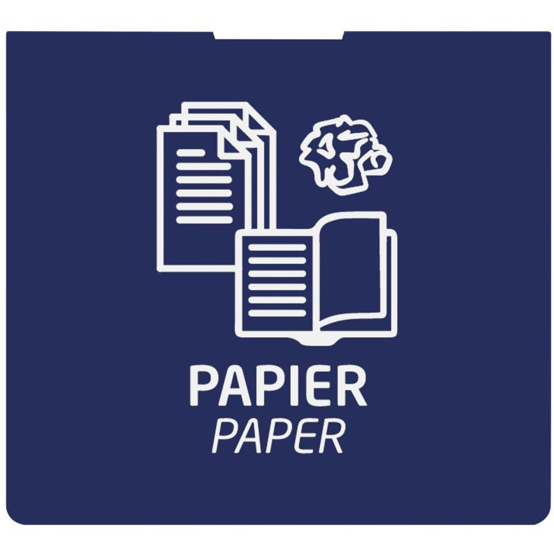 Plaque signalétique de tri pour support sac Tubag