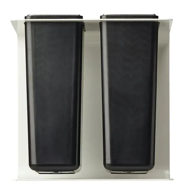 Poubelle de tri sélectif de bureau 2 ou 3 bacs Rossignol Tribu