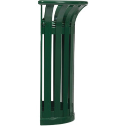 Poubelle de ville sur poteau - Tulipe