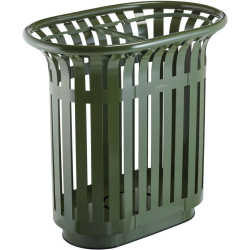 Poubelle de tri sélectif 2 flux - Tulipe