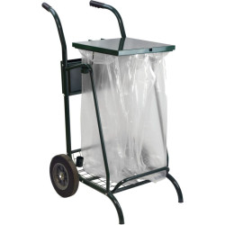 Chariot de voirie 2 flux 110 litres - Mobisac
