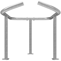 Arceau de blocage de conteneur de 80 à 1000 litres