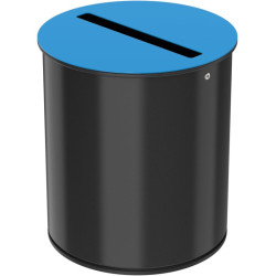 Poubelle tri sélectif pour bureau couvercle calibré Rossignol Neotri